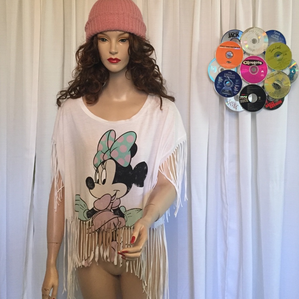 Fringe festival Minnie Mouse top